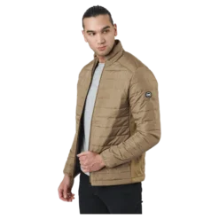 Jjeace Spring Puffer Collar Sn Elmwood