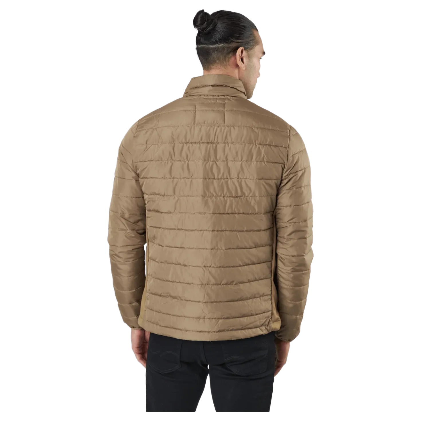 Jjeace Spring Puffer Collar Sn Elmwood