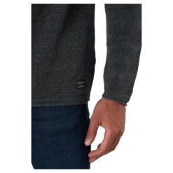 Jjehill Knit Crew Neck Dark Grey Melange