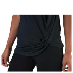 Jolie Knot Singlet Black