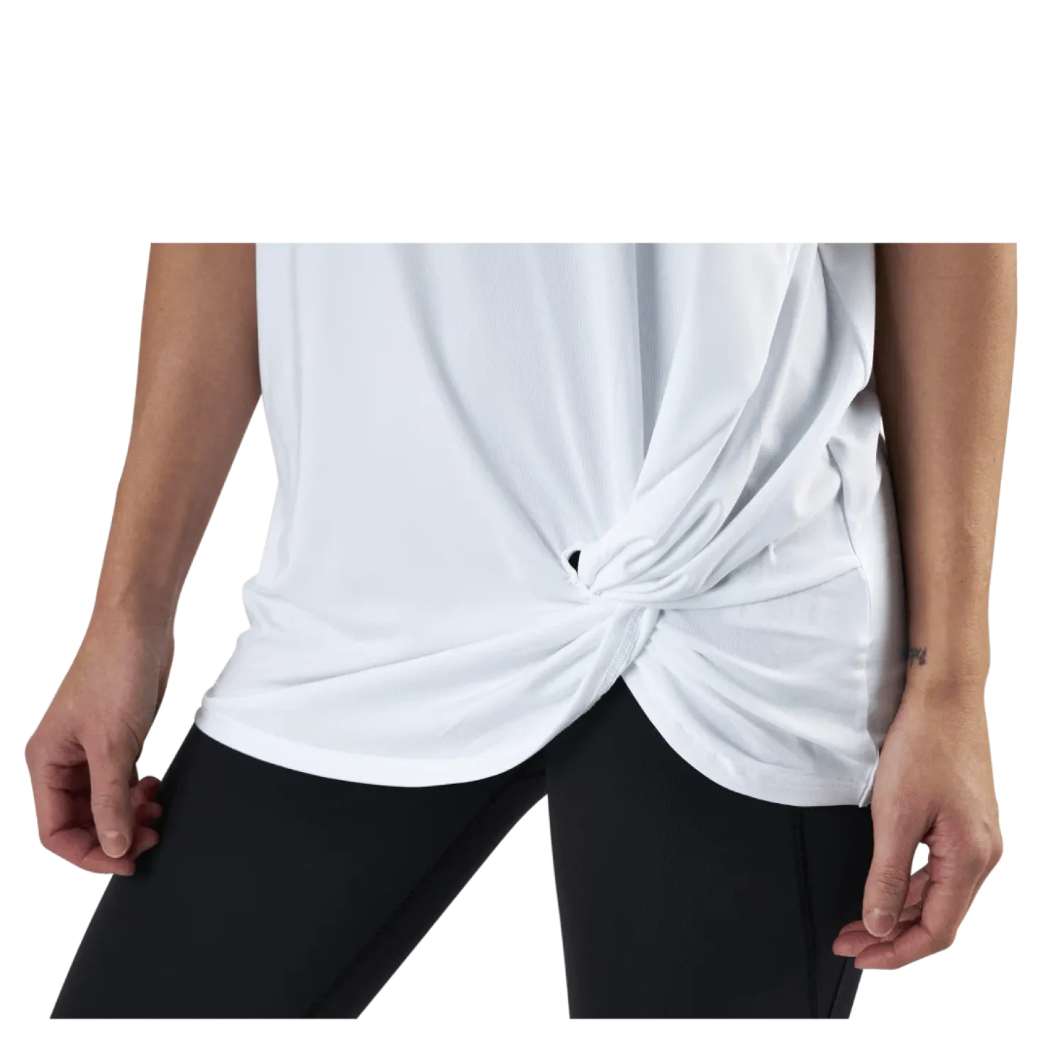 Jolie Knot Singlet White