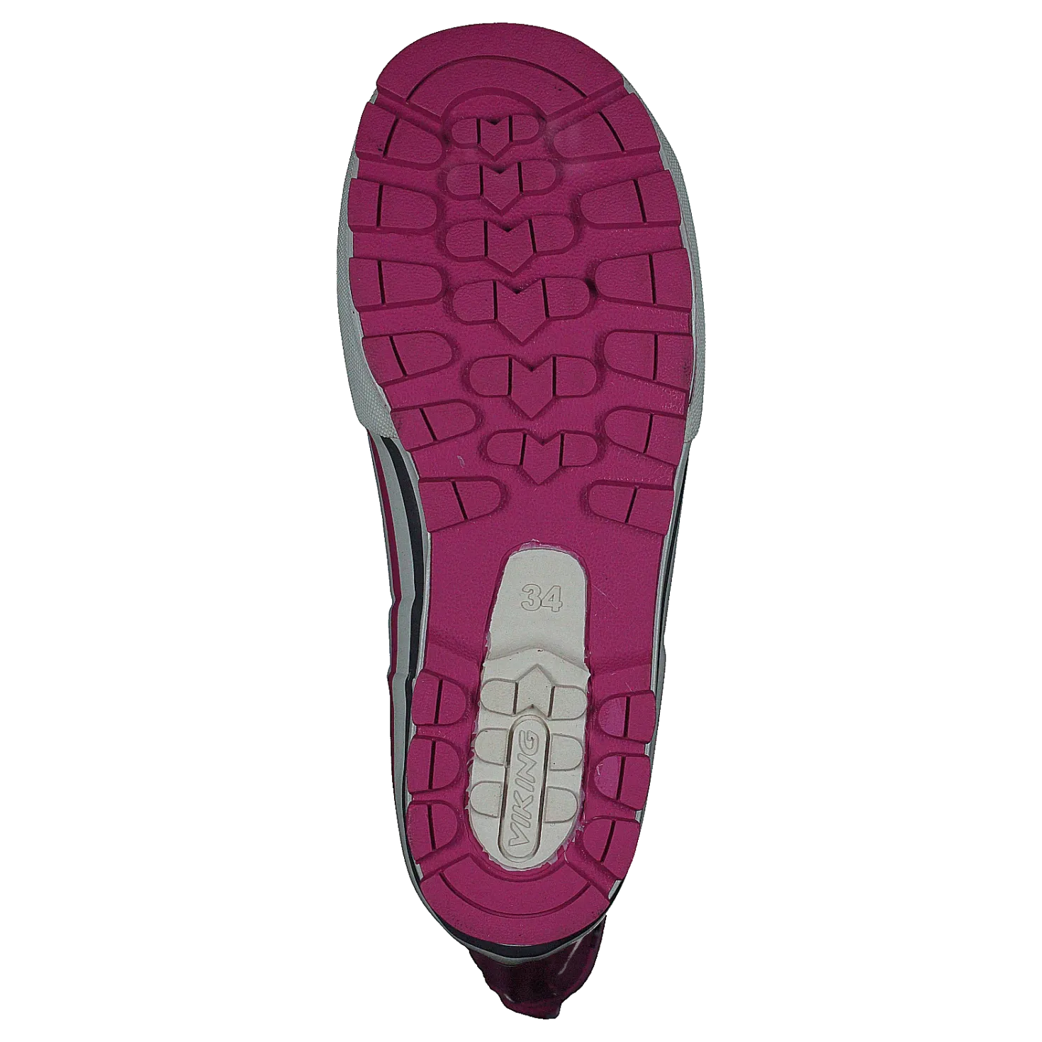 Jolly Fuchsia/White