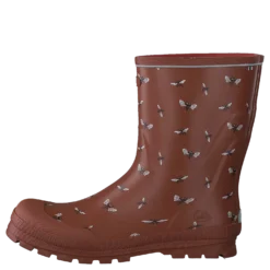Jolly Print Cognac/white