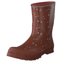 Jolly Print Cognac/white