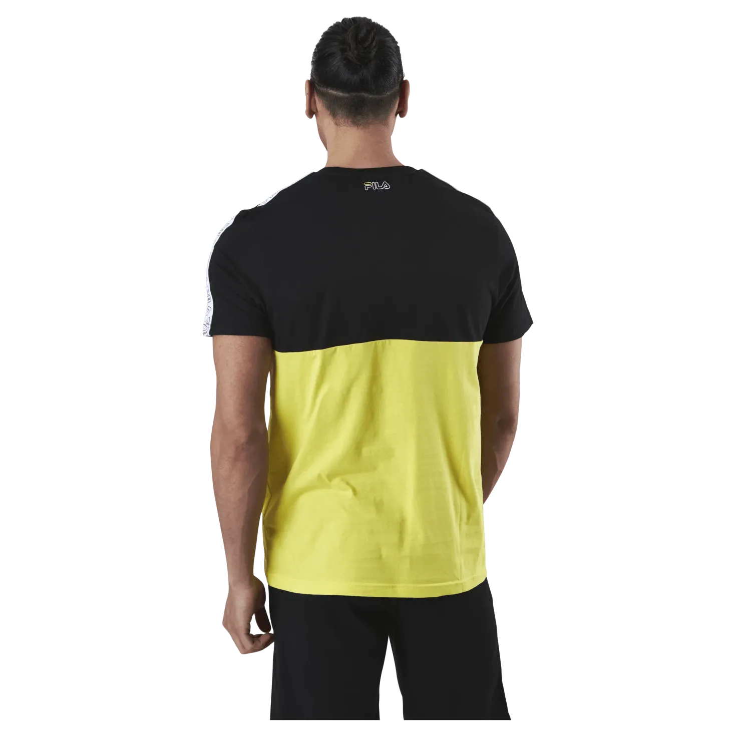 JOPI blocked tape tee Black