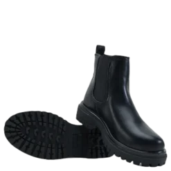 Josie Chunky Boots Black