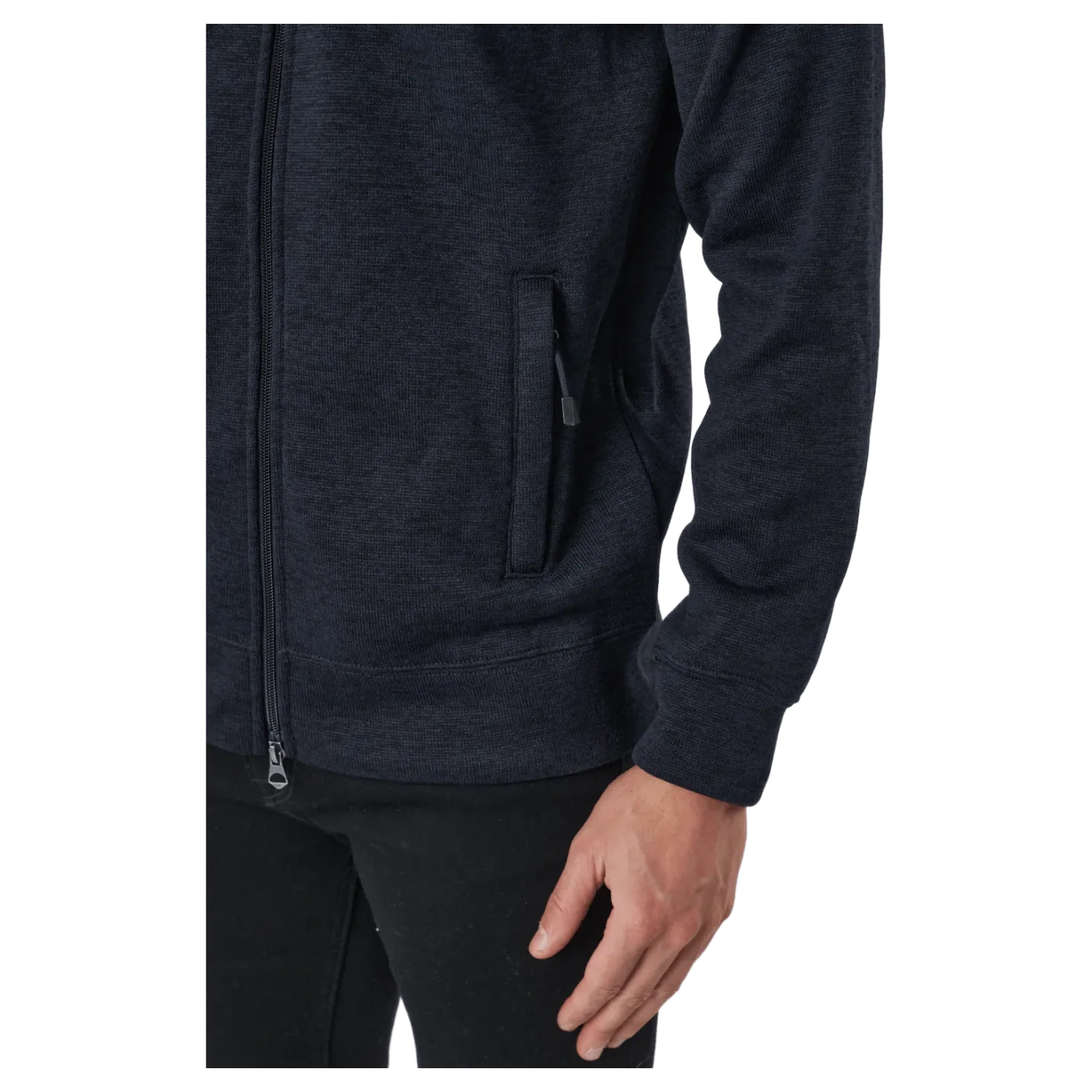 Jprblumarlon Sweat Zip High Ne Seaborne