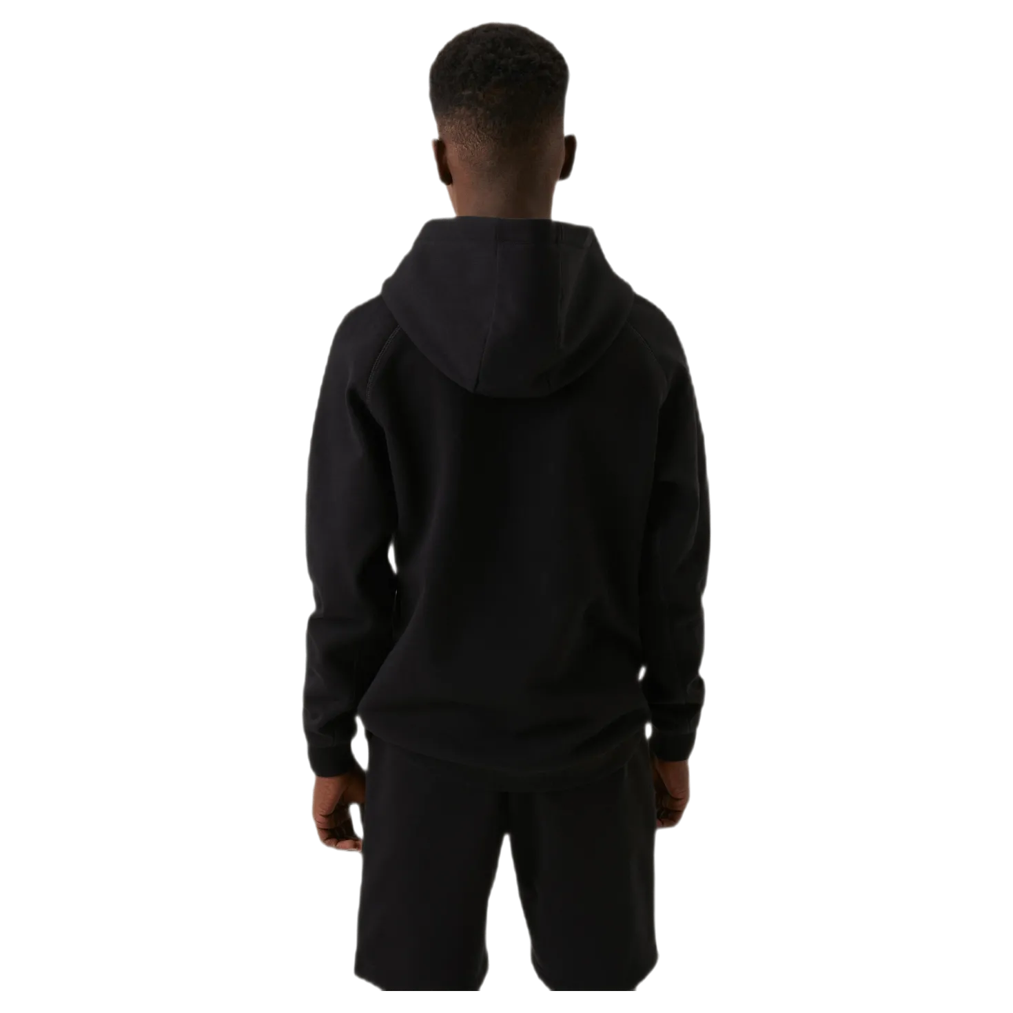 Jr Borg Sport Hoodie Black