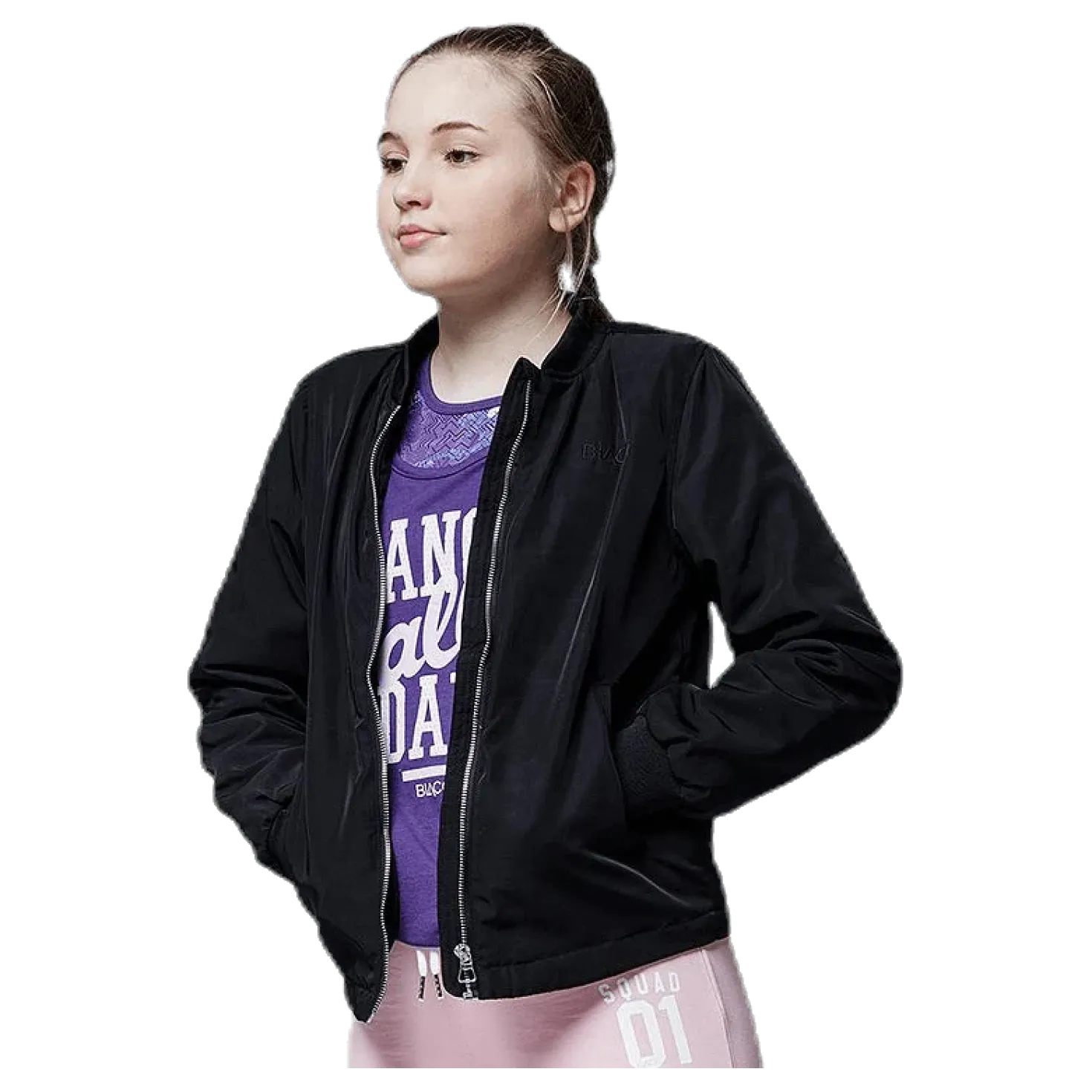 Jr Chloe Bomber Jacket Black