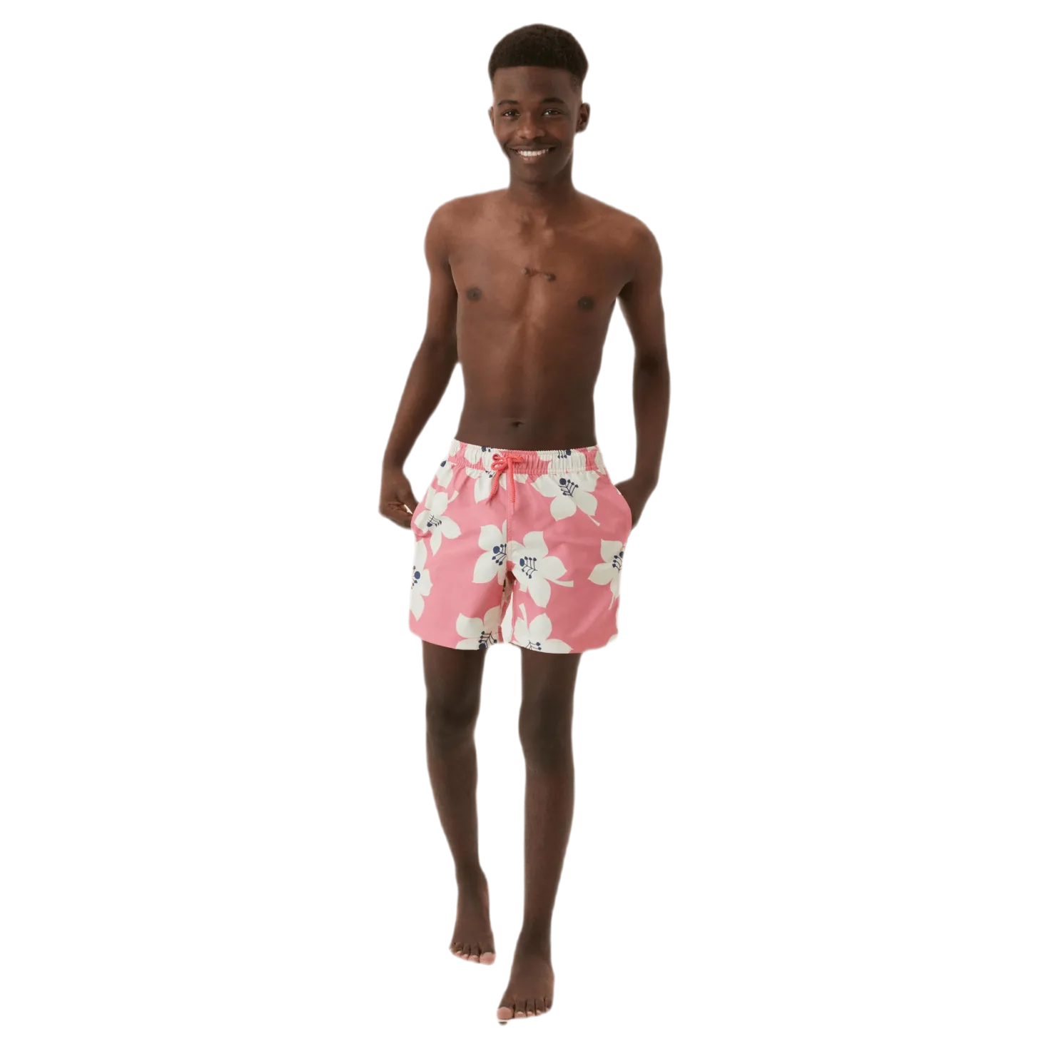 Jr Loose Kenny Swimshorts Pink