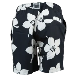 Jr Loose Kenny Swimshorts White/Black