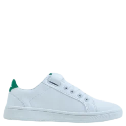 Jr. Sneakers, Zoomy White/Green