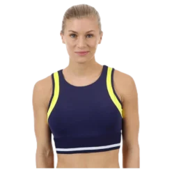 Jump Sports Bra Blue/White/Yellow