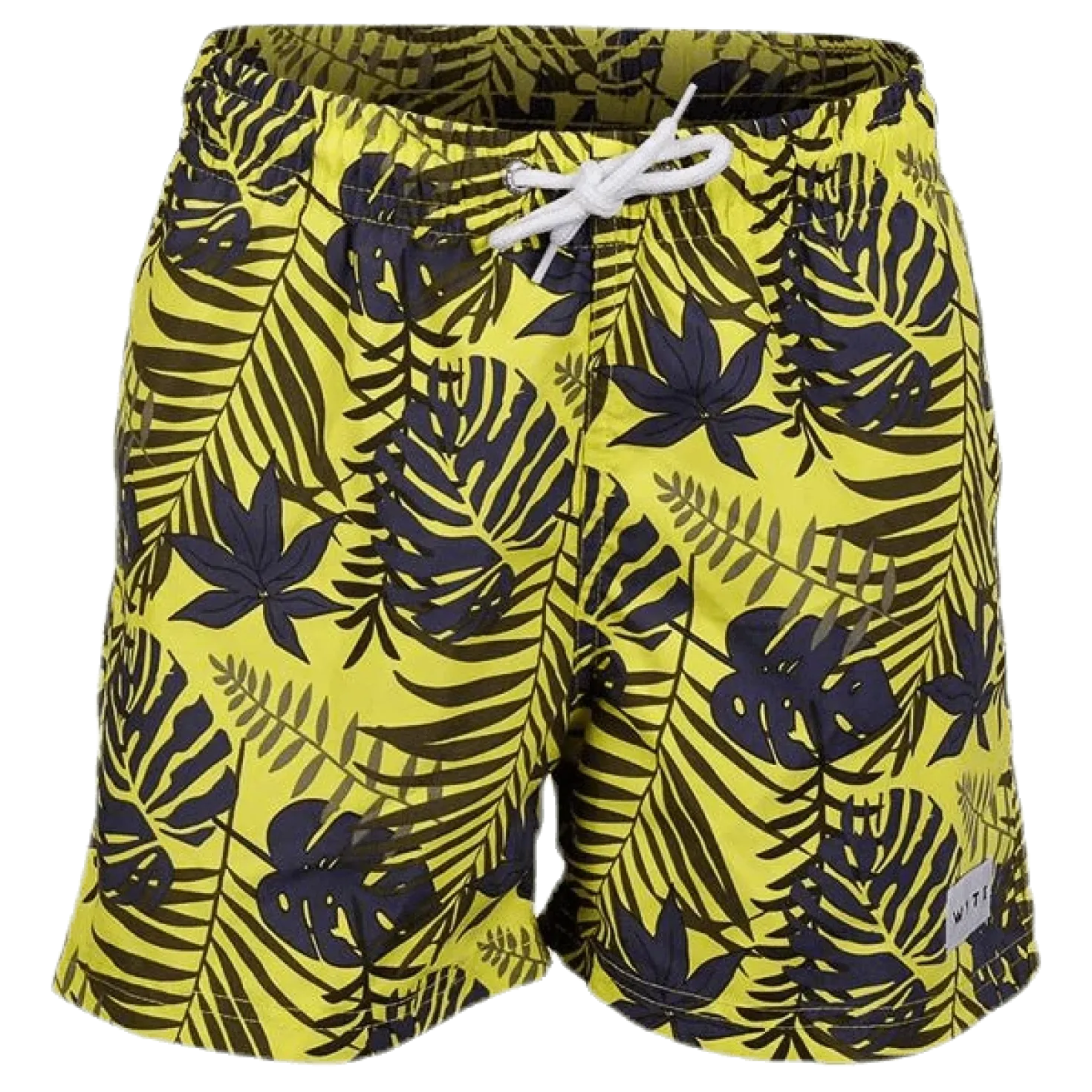 Junior Aiden Swim Trunks Green/Yellow