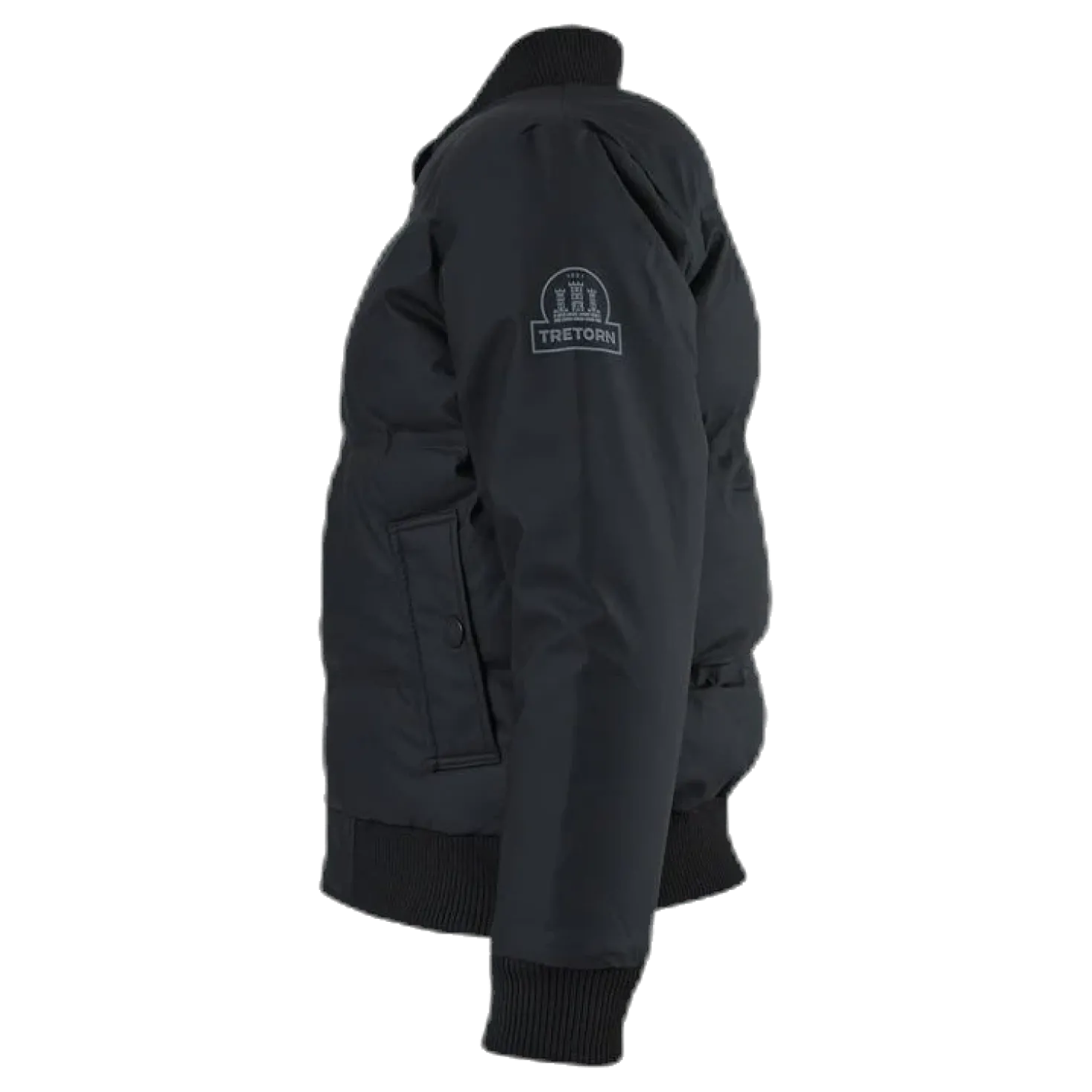 Junior Baffle Varsity Bomber Black