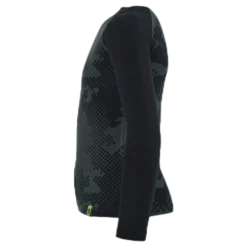 Junior Freeride Merino Wool Crew Green