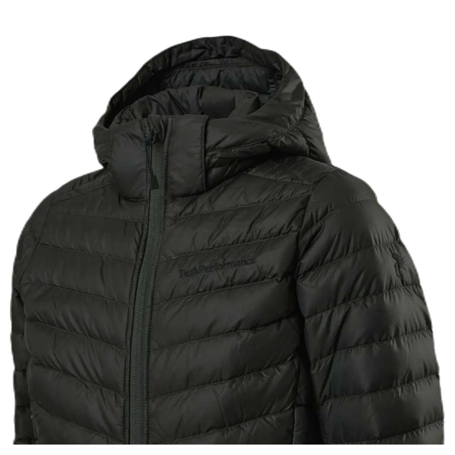 Junior Frost Down Hood Jacket Green