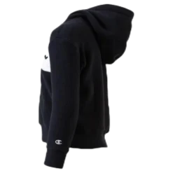 Junior Hooded Polar Fleece Black