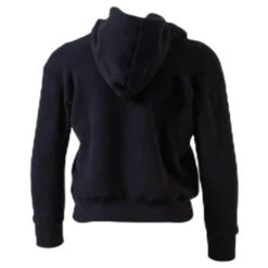 Junior Hooded Polar Fleece Black