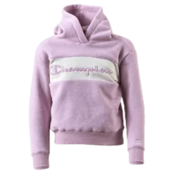 Junior Hooded Polar Fleece Purple