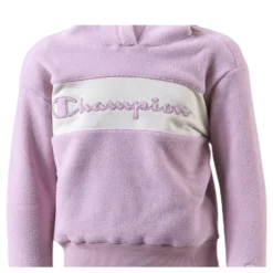Junior Hooded Polar Fleece Purple