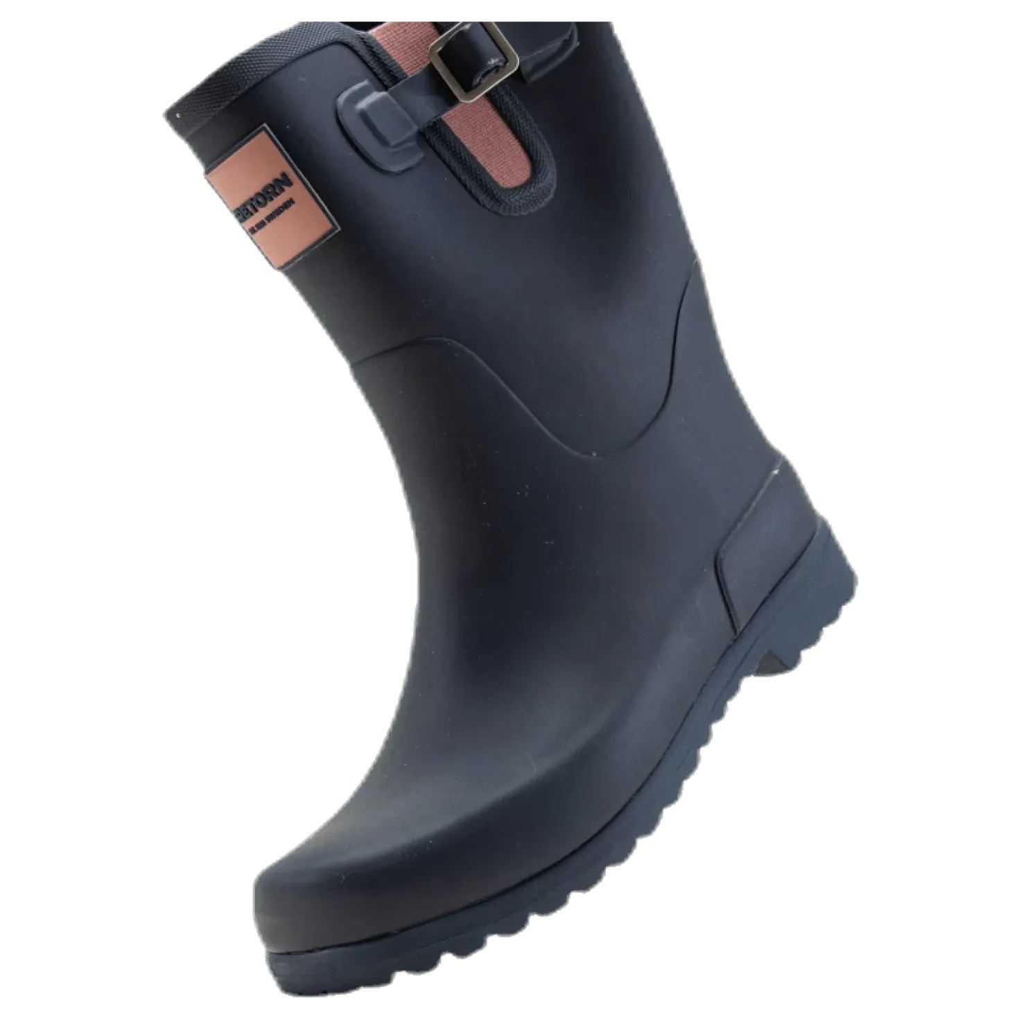 Junior June Rubber Boot Blue/Pink