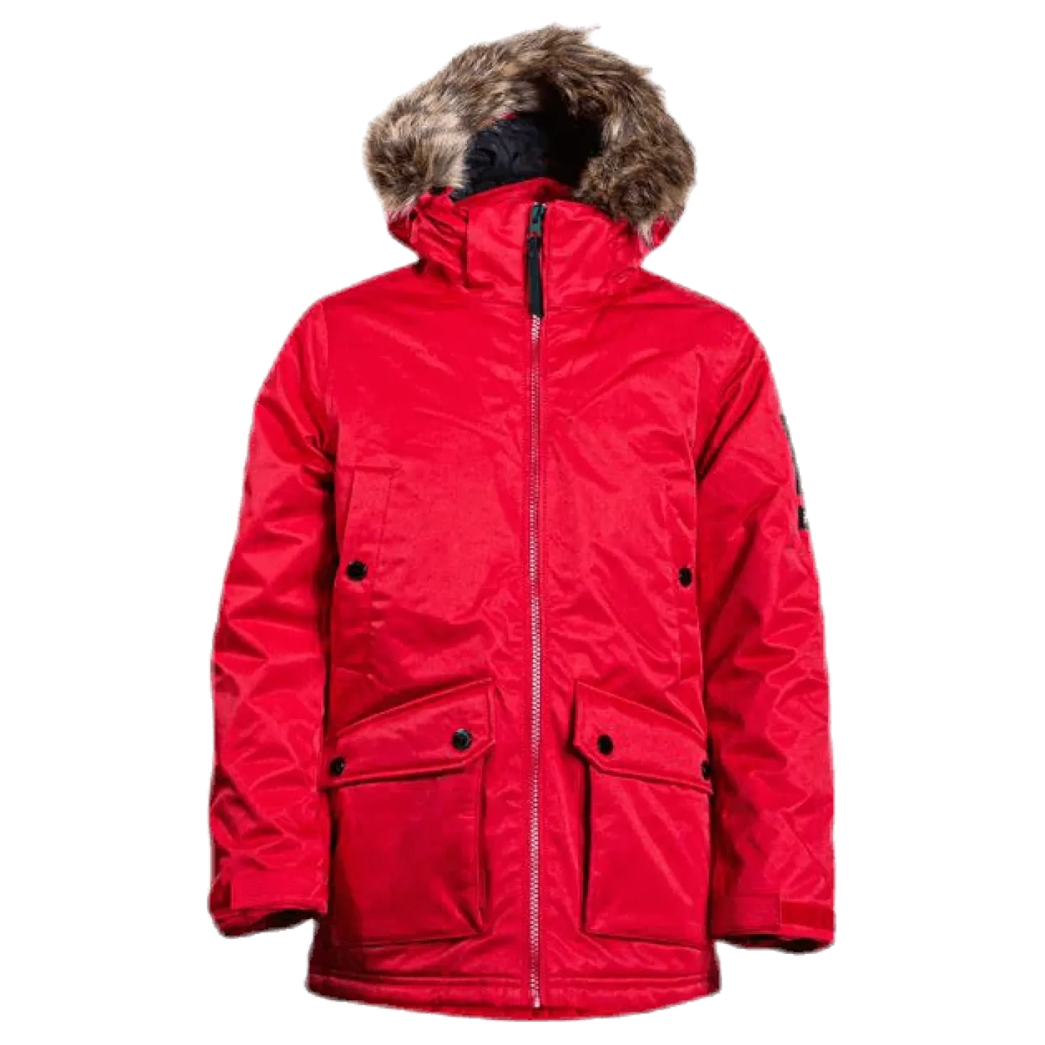 Junior Local Parka Red