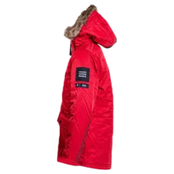 Junior Local Parka Red