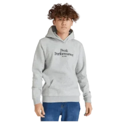 Junior Original Hood Med Grey Melange