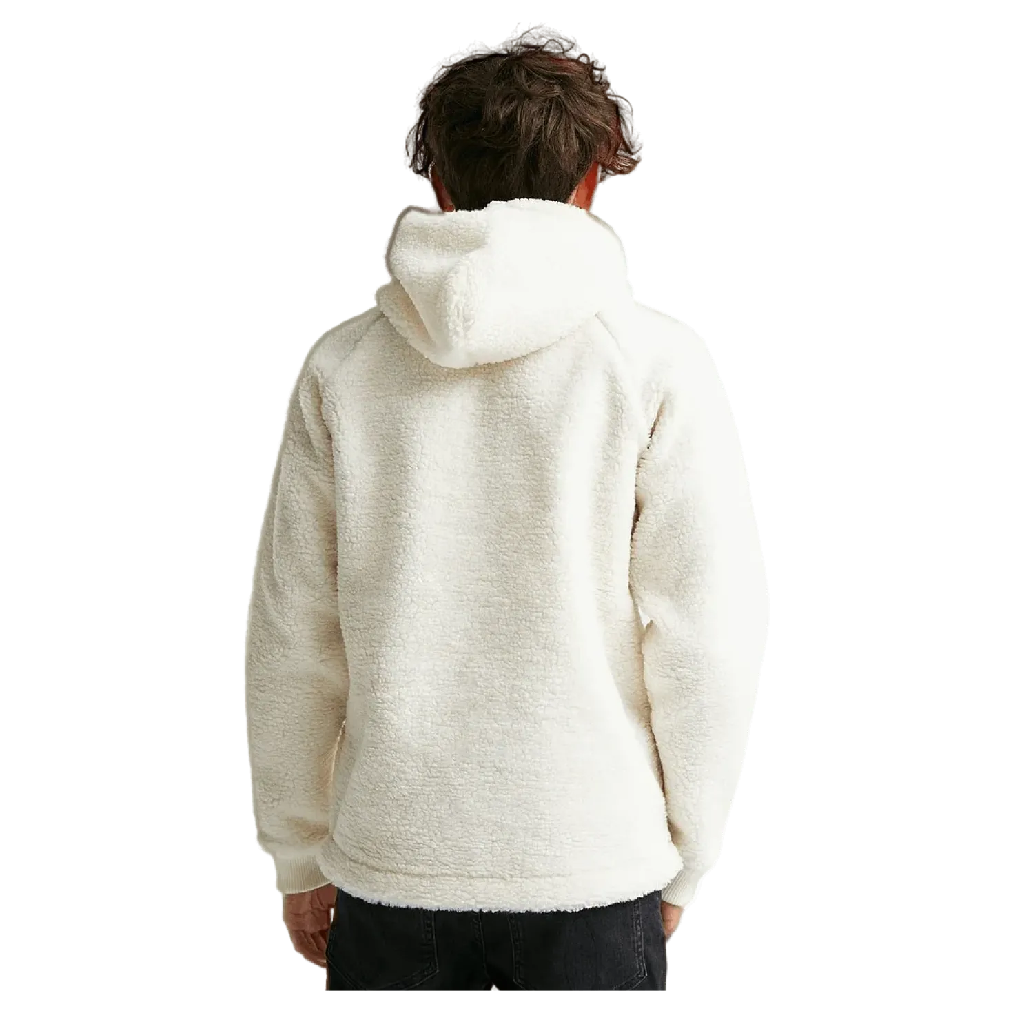 Junior Original Pile Half Zip Offwhite