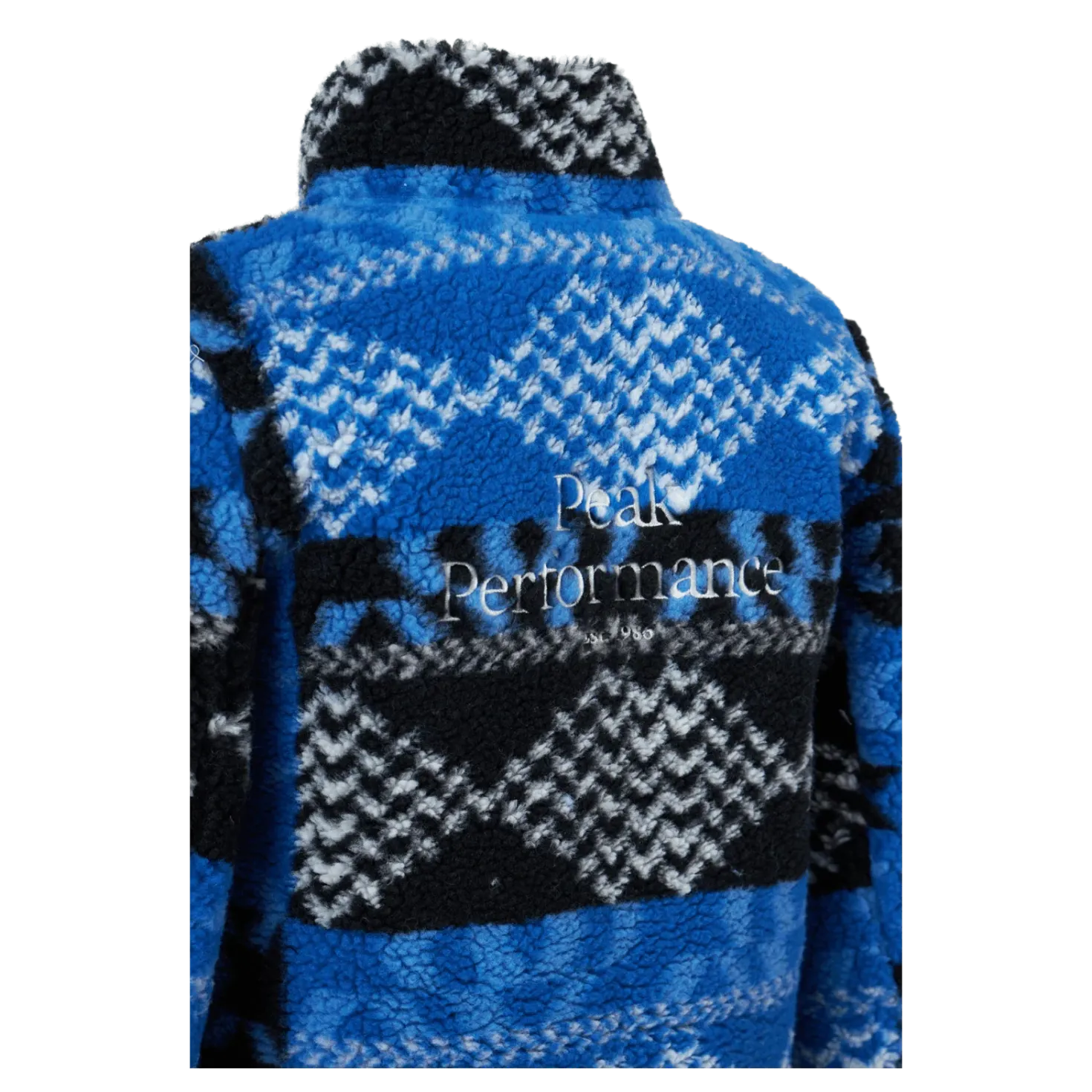 Junior Original Pile Zip Jacket Blue/Black