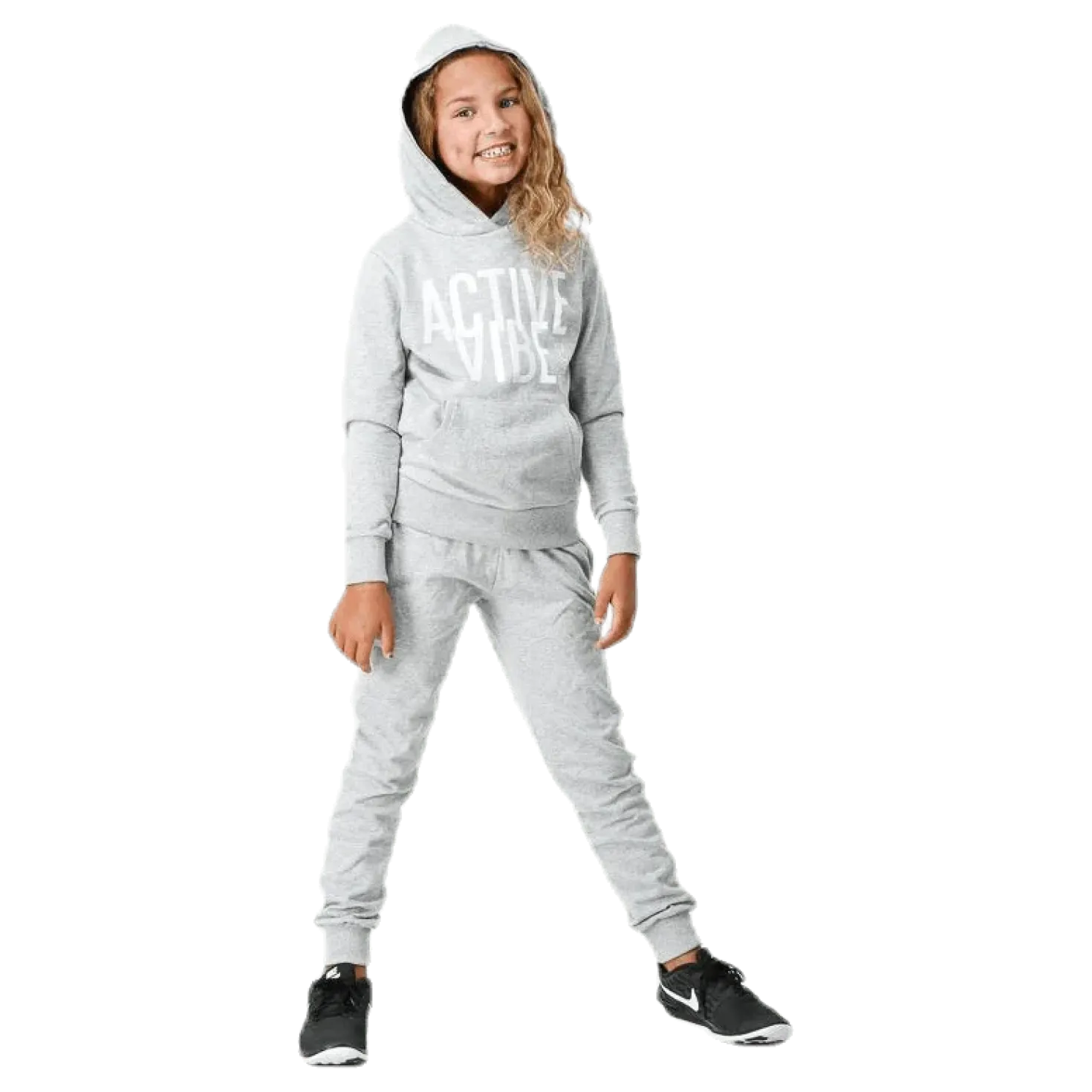 Junior Rachel Hoodie White/Grey