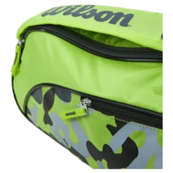 Junior Racketbag Wild Lime/grey/black
