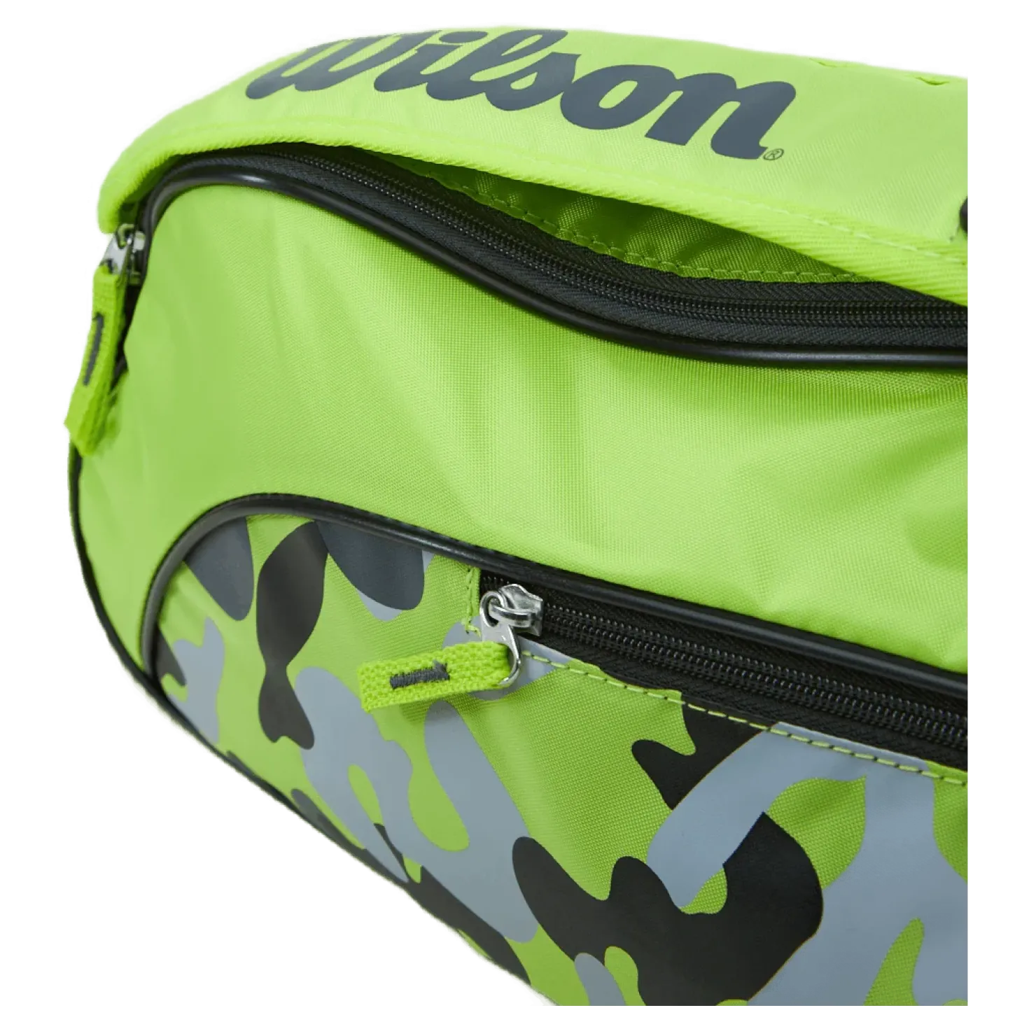 Junior Racketbag Wild Lime/grey/black