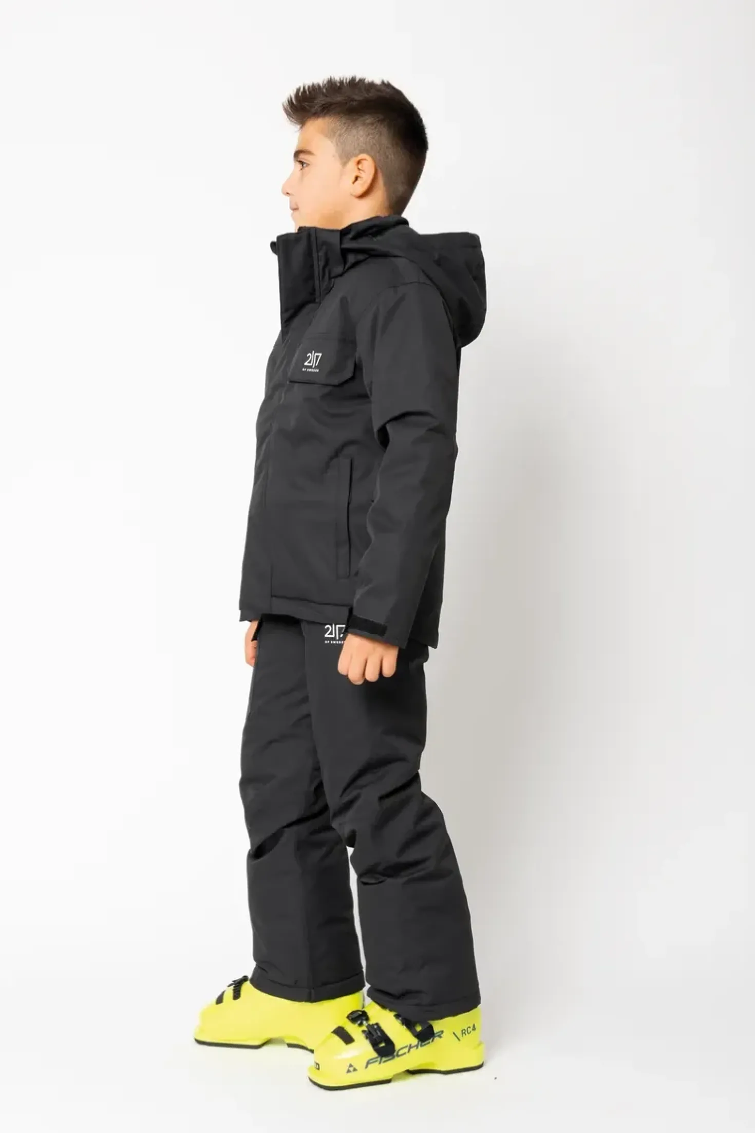 Junior’S Light Padded Ski Jacket Misan Black