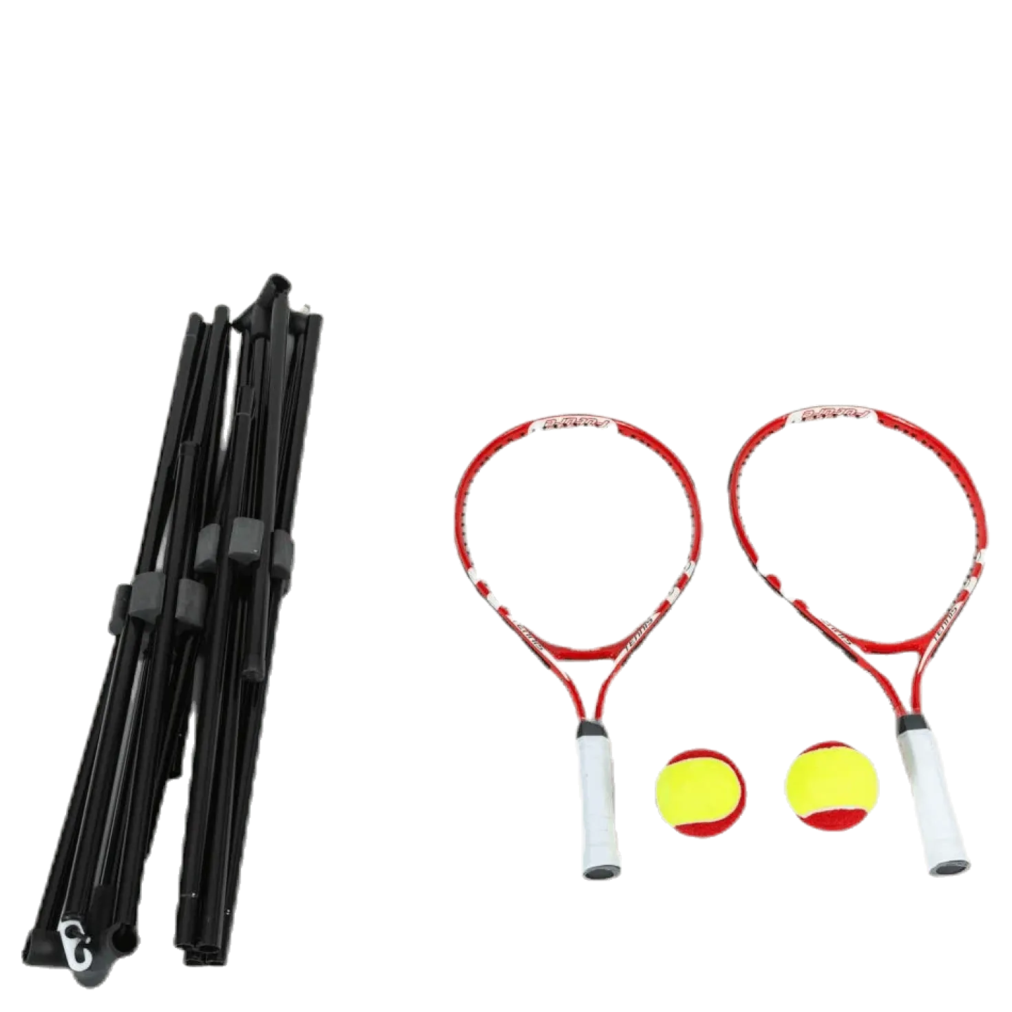Junior Tennisracket set Black