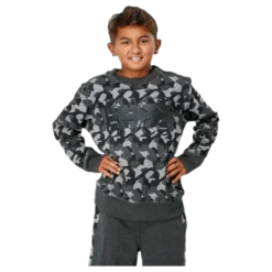Junior Trevor Crewneck Patterned/Grey