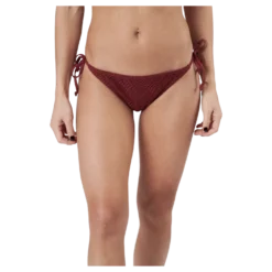 Kalani Crochet Tie Tanga Red