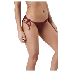 Kalani Crochet Tie Tanga Red