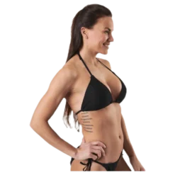 Kalani Crochet Triangle Black