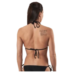 Kalani Crochet Triangle Black