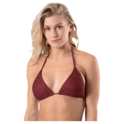 Kalani Crochet Triangle Red
