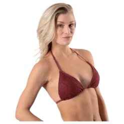 Kalani Crochet Triangle Red
