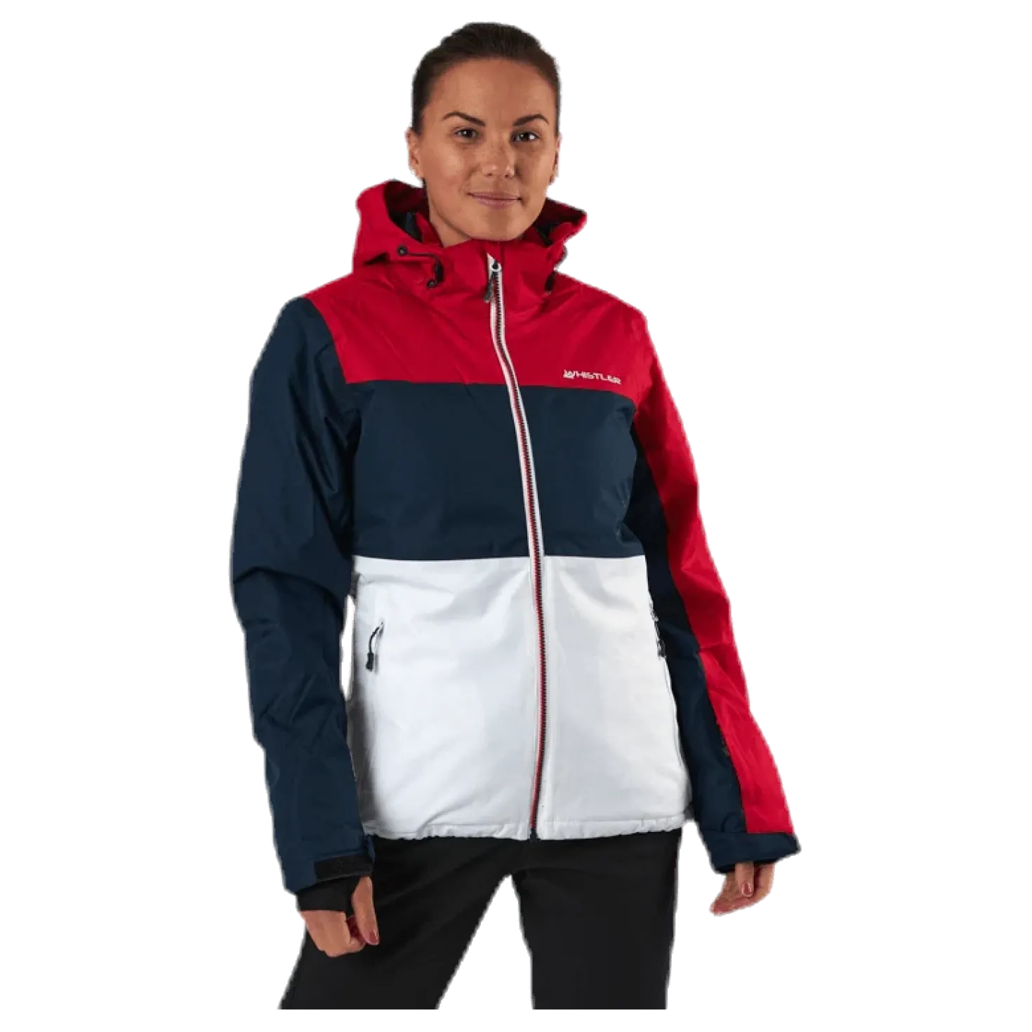 Kamille Ski Jacket W-PRO 10000 Blue/White/Red