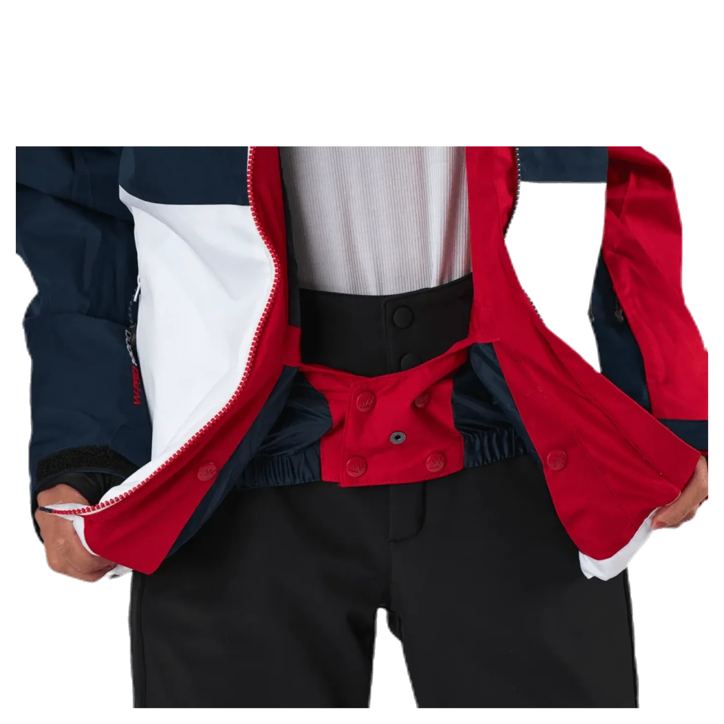 Kamille Ski Jacket W-PRO 10000 Blue/White/Red