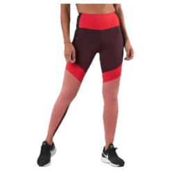 Kay Blocked Tights Pink