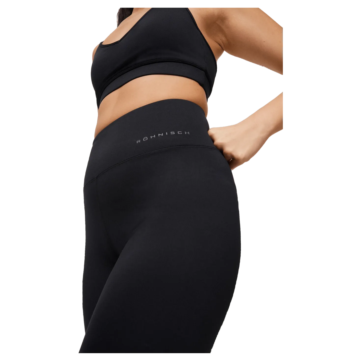 Kay High Waist Tights Black