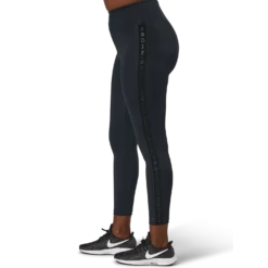 Kay High Waist Tights Black/black