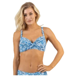 Keleah Supportive Bra Blue