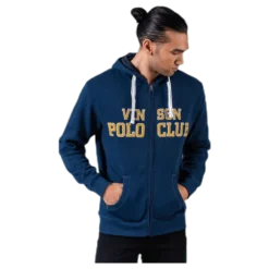 Kent Sweatshirt Zip Blue